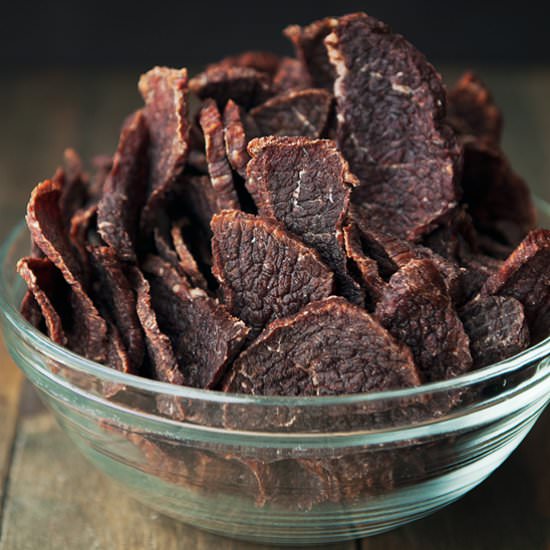 Homemade Beef Jerky Treats for Dogs