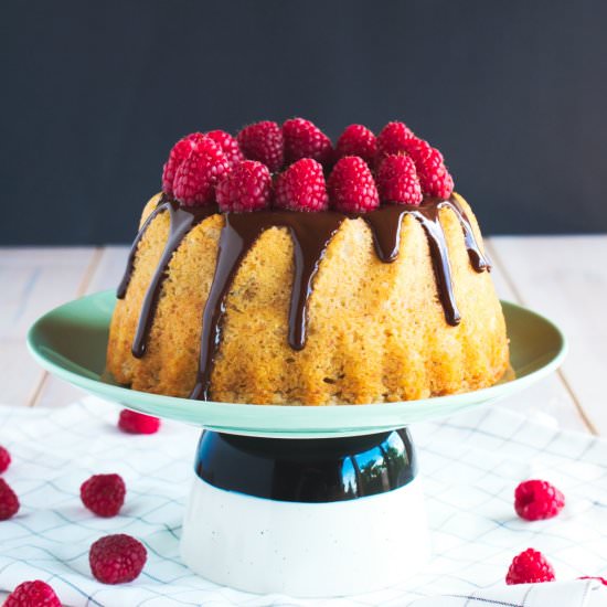 Banana Chocolate Bundt Cake