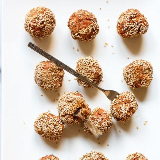 Sesame Pork Meatballs