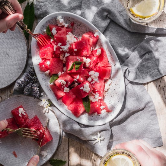 WATERMELON FETA SALAD