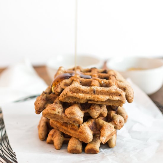 CARROT CAKE WAFFLES