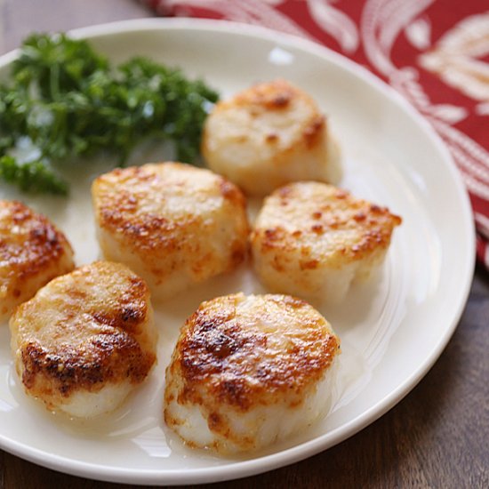 parmesan broiled scallops