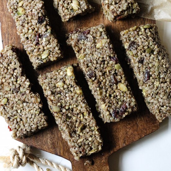 Buckwheat Granola Bars