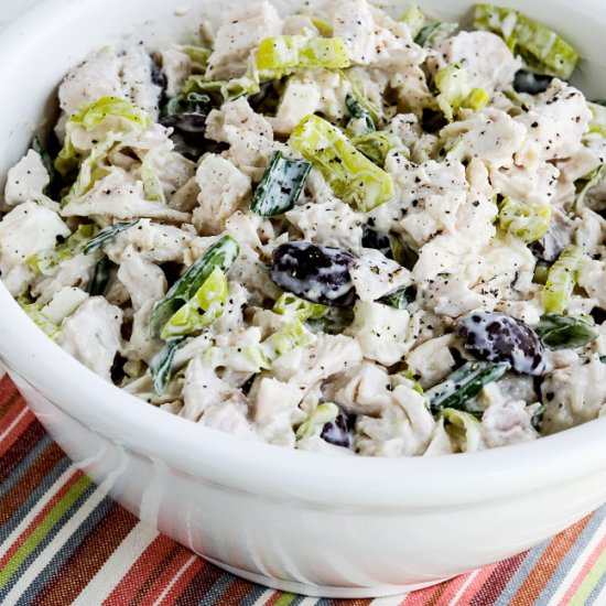 Greek Peperoncini Chicken Salad