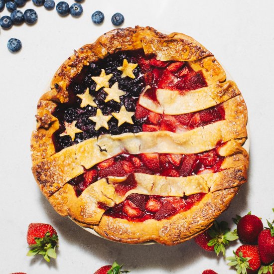 American Flag Pie