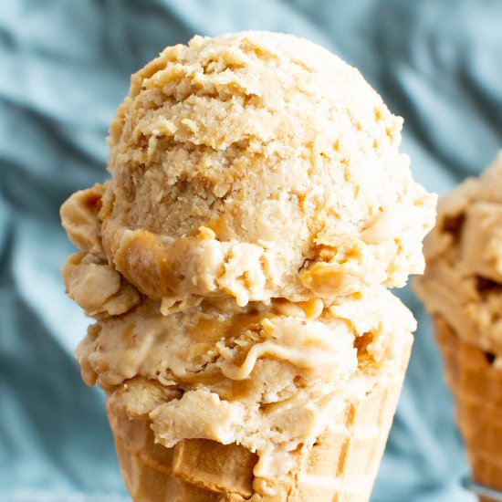 Banana PB Swirl Ice Cream