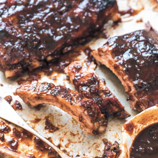 Balsamic Barbecued Ribs