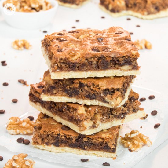 Chocolate Chip Walnut Brownies