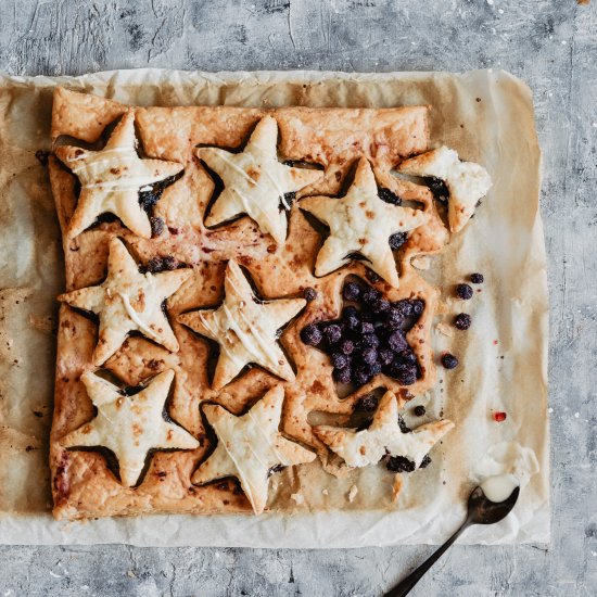 SUGAR FREE BLUEBERRY HAND PIES