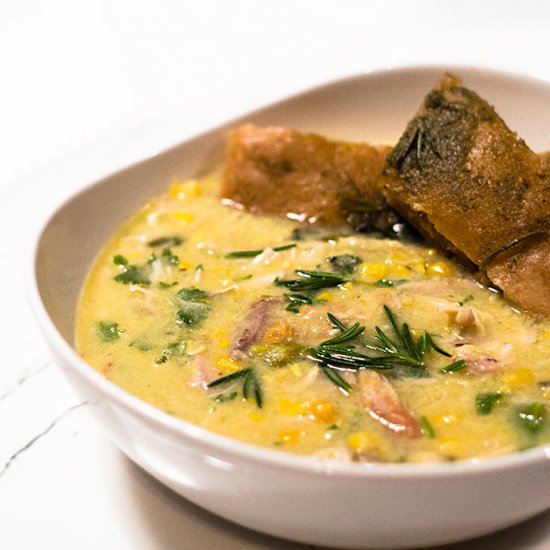 Chicken And Creamed Corn Soup