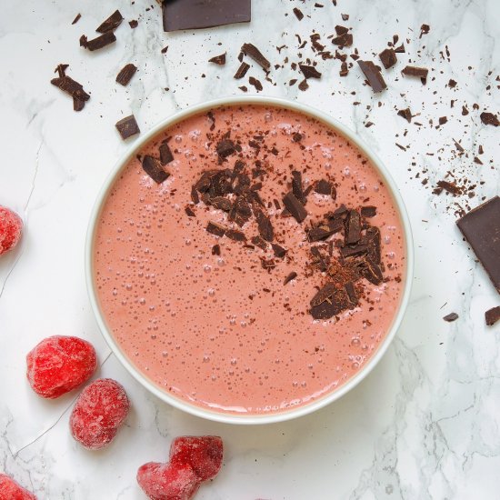 Chocolate-Strawberry Smoothie