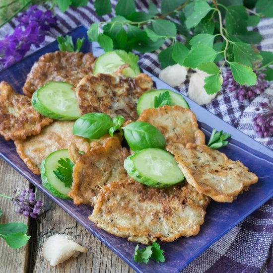 Batter Fried Oyster Mushrooms