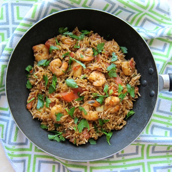 Spicy Shrimp Rice