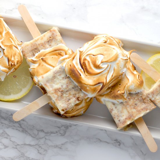 Lemon Meringue Popsicles