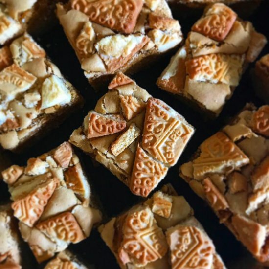 Custard Cream Blondies