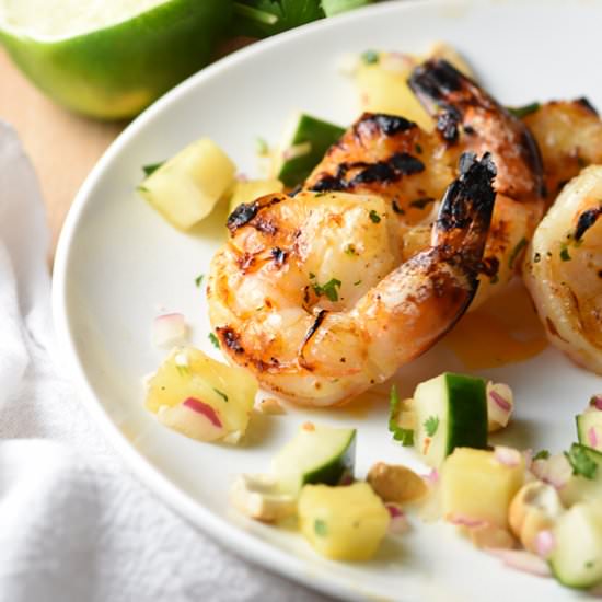 Grilled Thai Shrimp