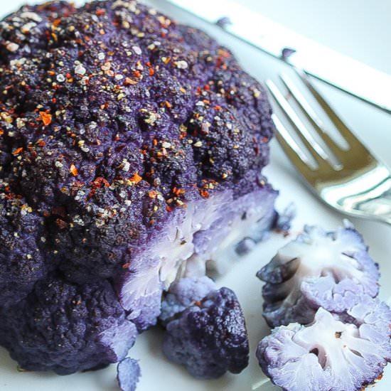 Whole Roasted Cauliflower