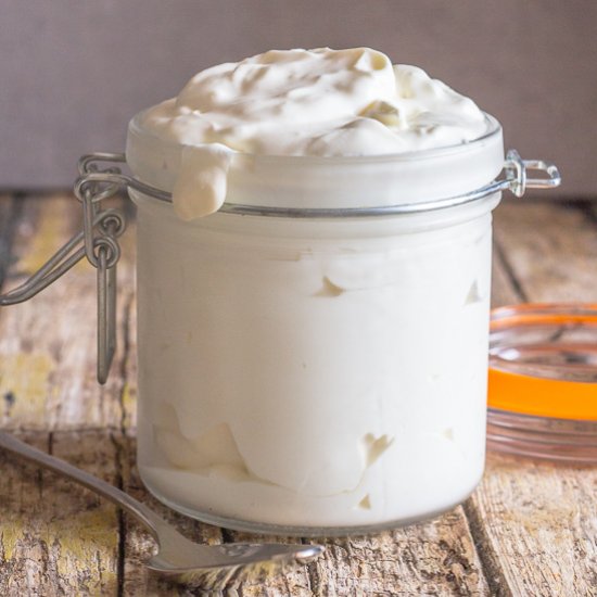 Creamy Homemade Mascarpone