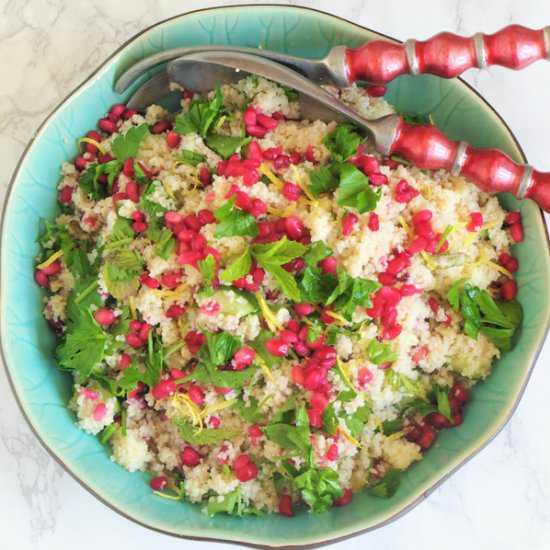 Tabbouleh with Pomegranate