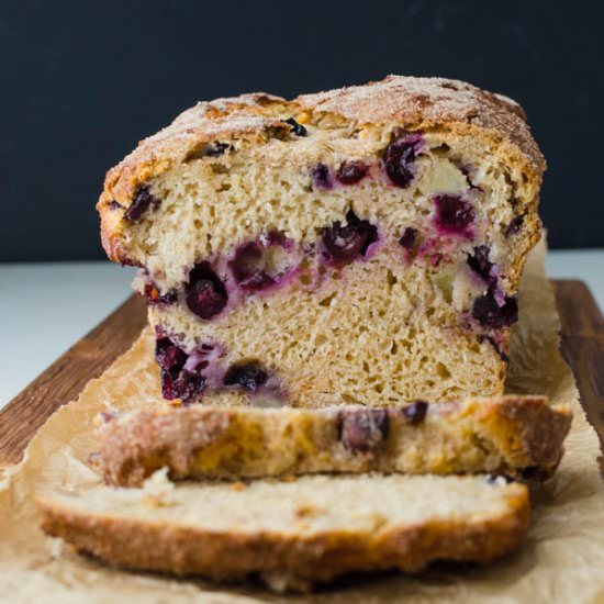 Best Blueberry Banana Bread