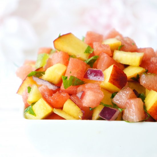 WATERMELON PEACH SALSA