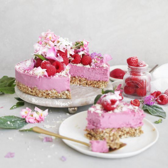 Raspberry cheesecake