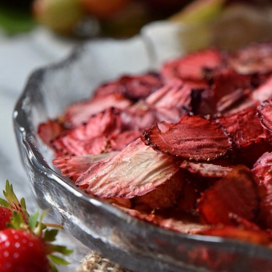 Oven Dried Strawberries