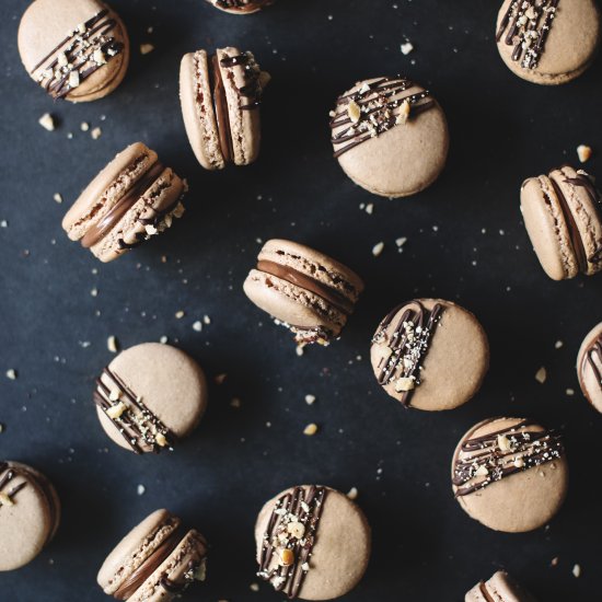 Ferrero Rocher Macarons