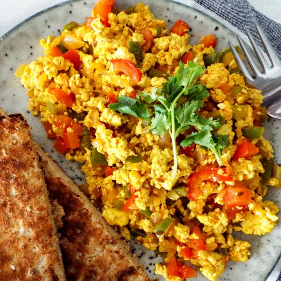 Spicy Tofu Scramble