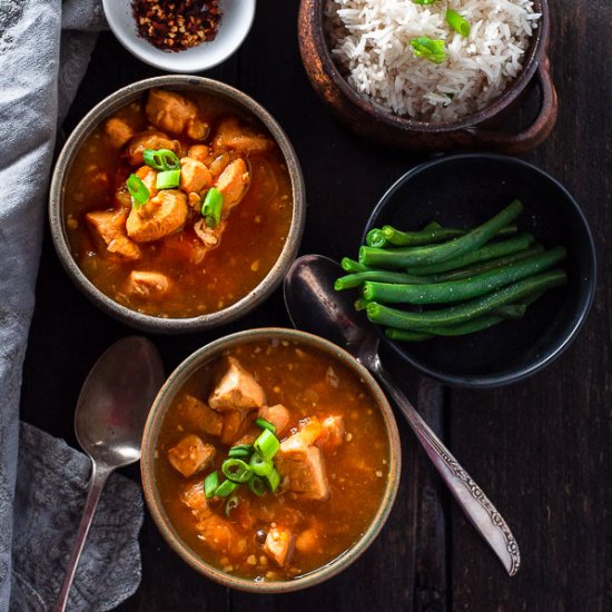 Pressure Cooker Apricot Chicken