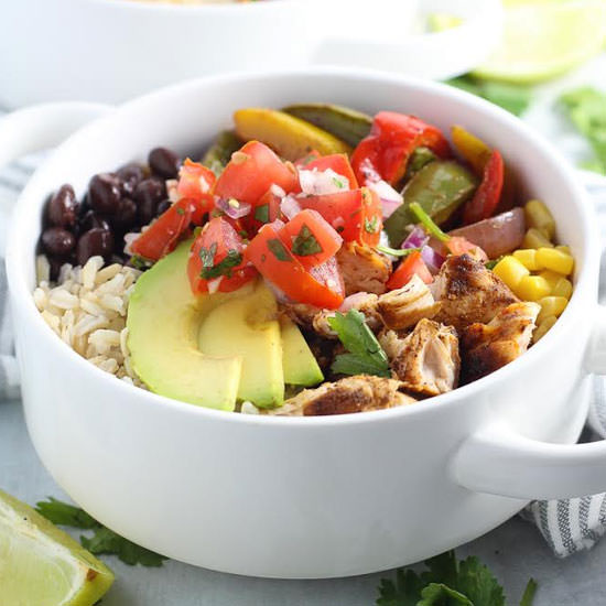 Chicken Fajita Bowl