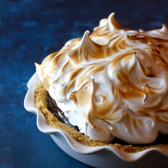 S’more Meringue Pie