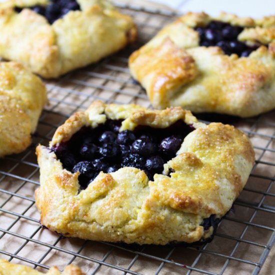 Individual Blueberry Galettes