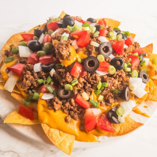 Skinny Vegan Nachos