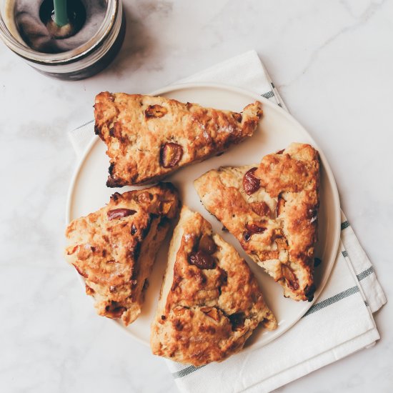 Fresh Cherry Scones