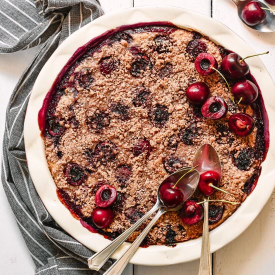 Cherry Bread Pudding