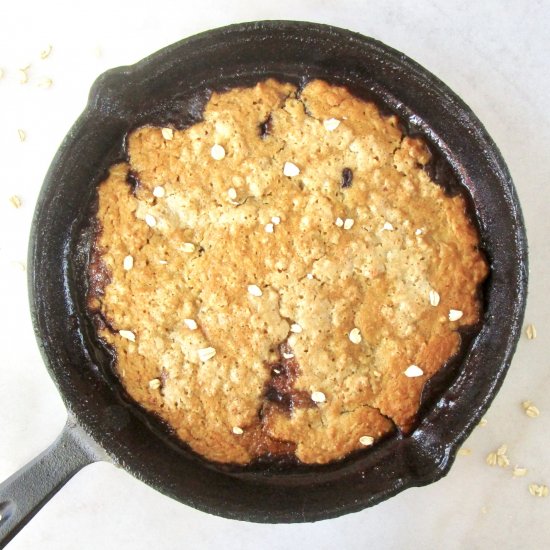 Vegan Strawberry Cobbler