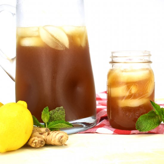 Ginger and Mint Arnold Palmer