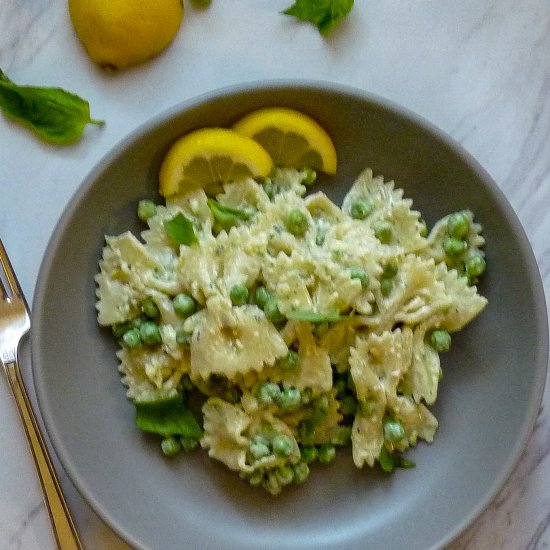 Lemon Basil Pasta Salad