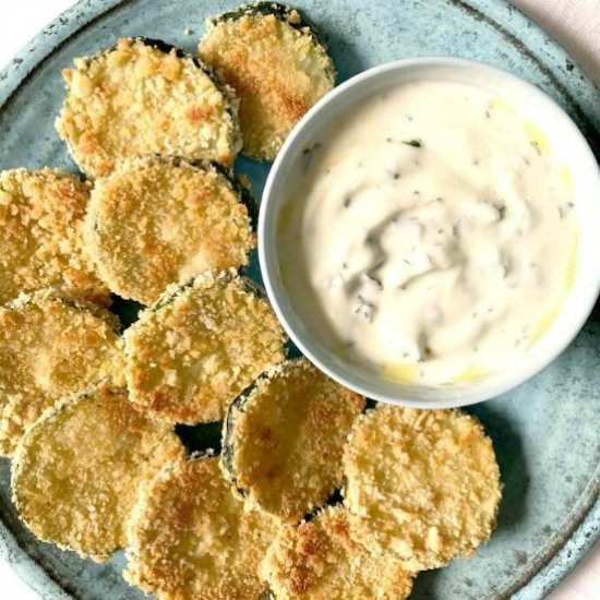 Baked Zucchini Chips