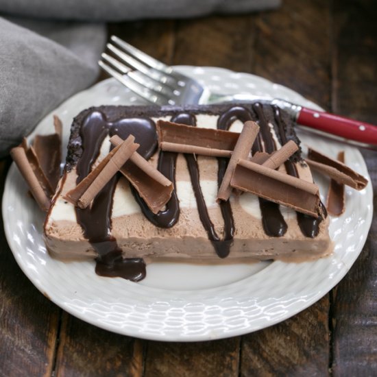 No Churn Ice Cream Cake