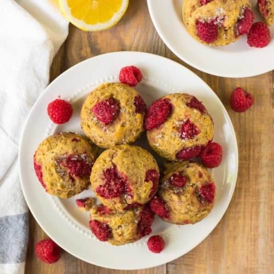 Lemon Raspberry Muffins