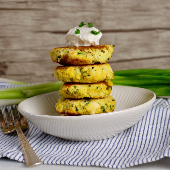 Keto & Gluten Free Zucchini Fritter