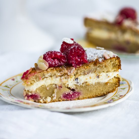 Raspberry Yoghurt Cake