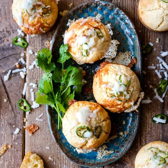 JALEPEÑO CHEDDAR CORNBREAD MUFFINS