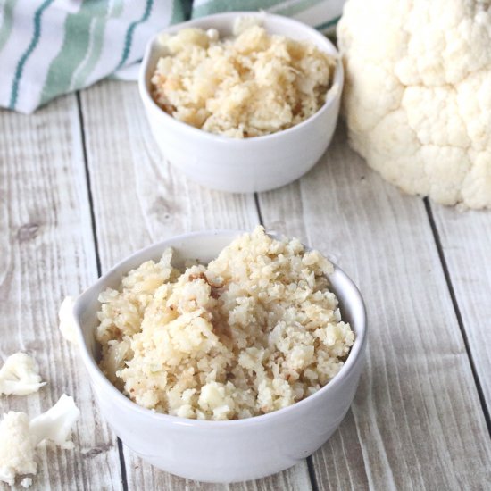 Simple Cauliflower Rice