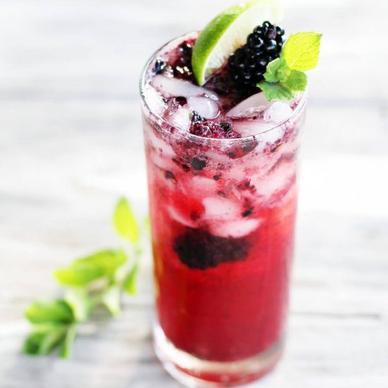 Blackberry Mojitos