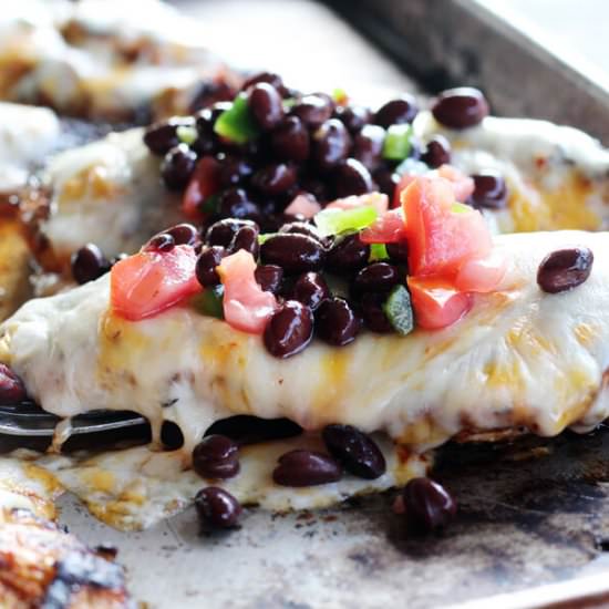 Cheesy Southwestern Grilled Chicken