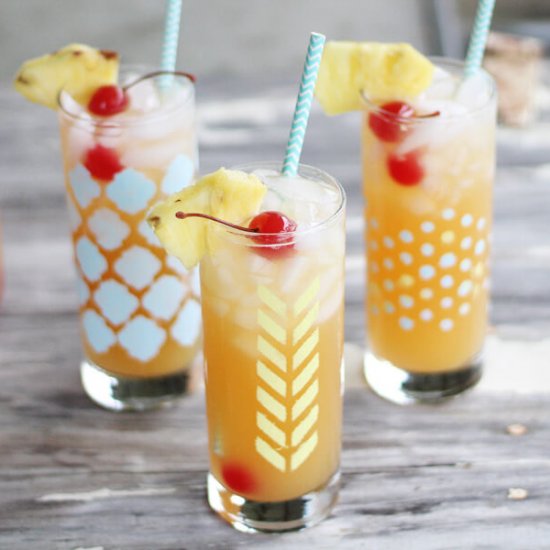 Tropical Lemonade Mocktail