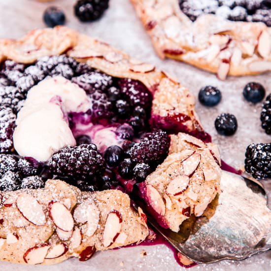 Blueberry Blackberry Galette